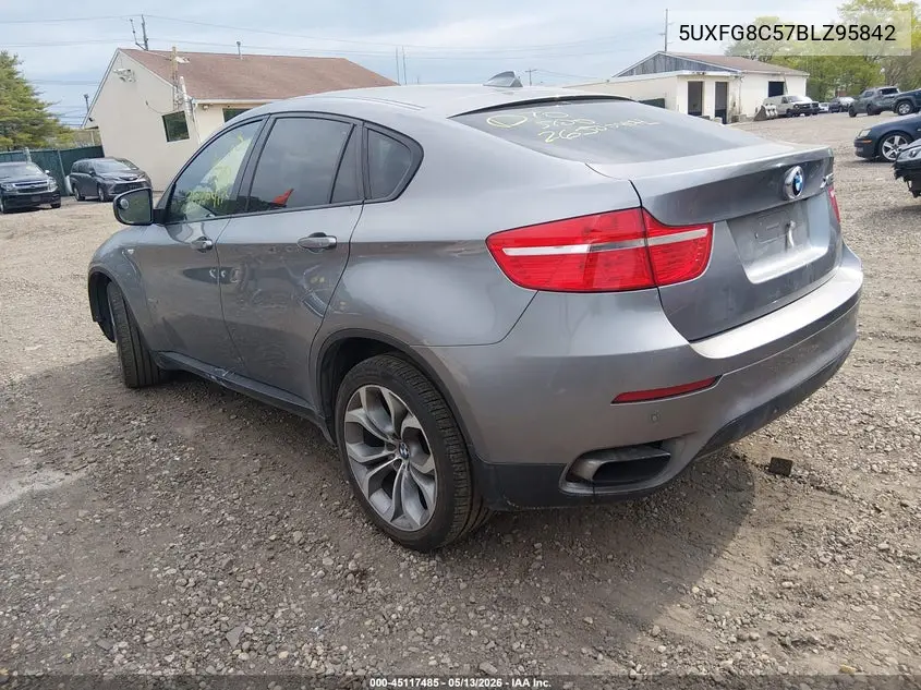 2011 BMW X6 xDrive50I VIN: 5UXFG8C57BLZ95842 Lot: 45117485