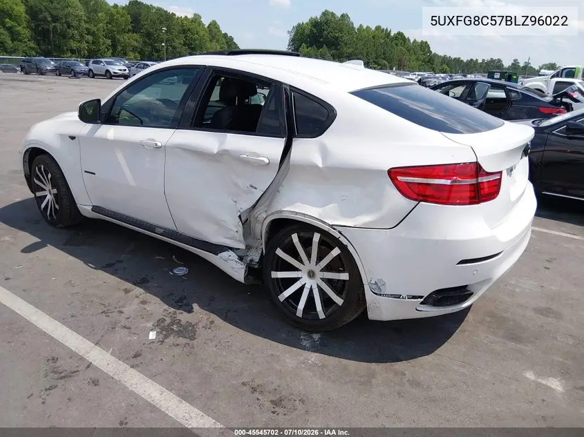 2011 BMW X6 xDrive50I VIN: 5UXFG8C57BLZ96022 Lot: 45545702