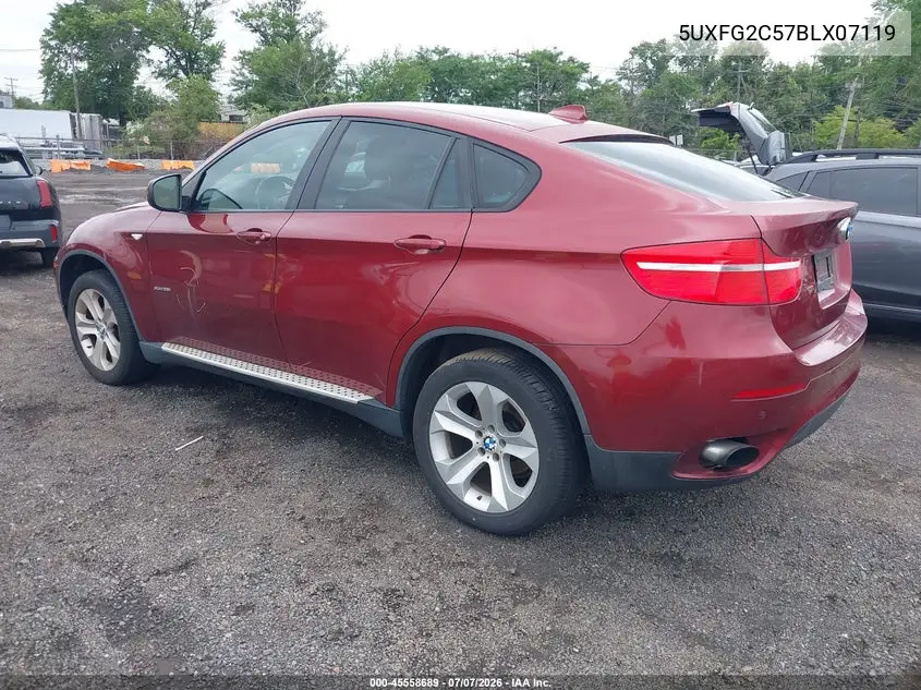 2011 BMW X6 xDrive35I VIN: 5UXFG2C57BLX07119 Lot: 45558689