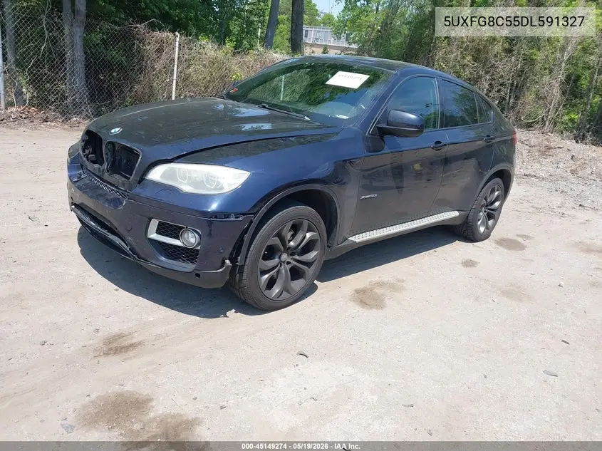 2013 BMW X6 xDrive50I VIN: 5UXFG8C55DL591327 Lot: 45149274