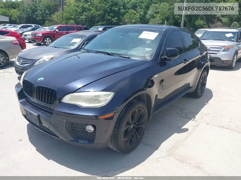 2013 BMW X6 xDrive35I VIN: 5UXFG2C56DL787676 Lot: 45391357