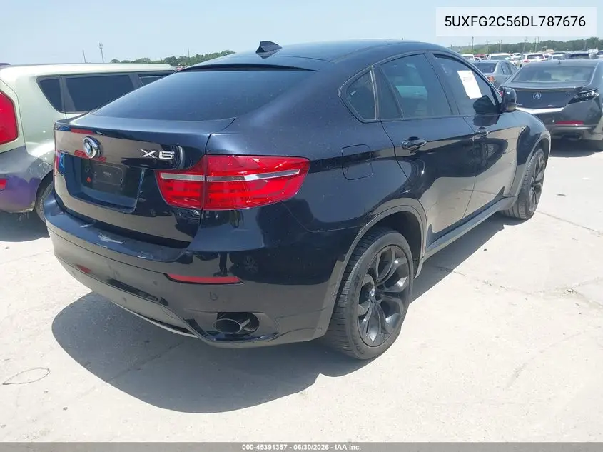 2013 BMW X6 xDrive35I VIN: 5UXFG2C56DL787676 Lot: 45391357