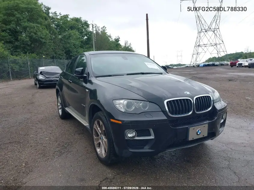 2013 BMW X6 xDrive35I VIN: 5UXFG2C58DL788330 Lot: 45586311