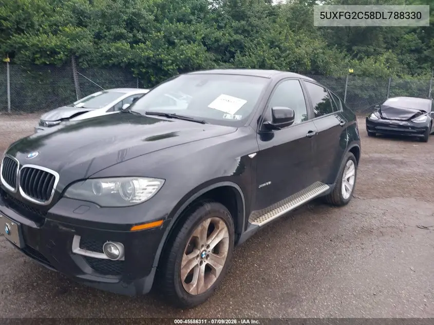 2013 BMW X6 xDrive35I VIN: 5UXFG2C58DL788330 Lot: 45586311