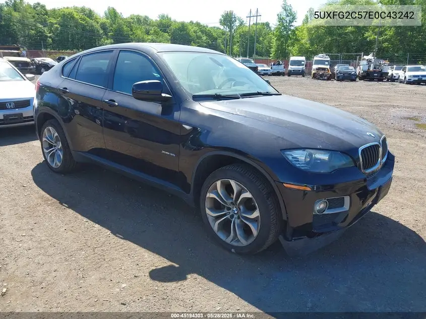 2014 BMW X6 xDrive35I VIN: 5UXFG2C57E0C43242 Lot: 45194303