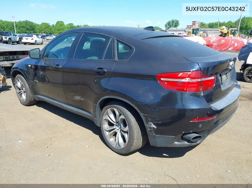 2014 BMW X6 xDrive35I VIN: 5UXFG2C57E0C43242 Lot: 45194303