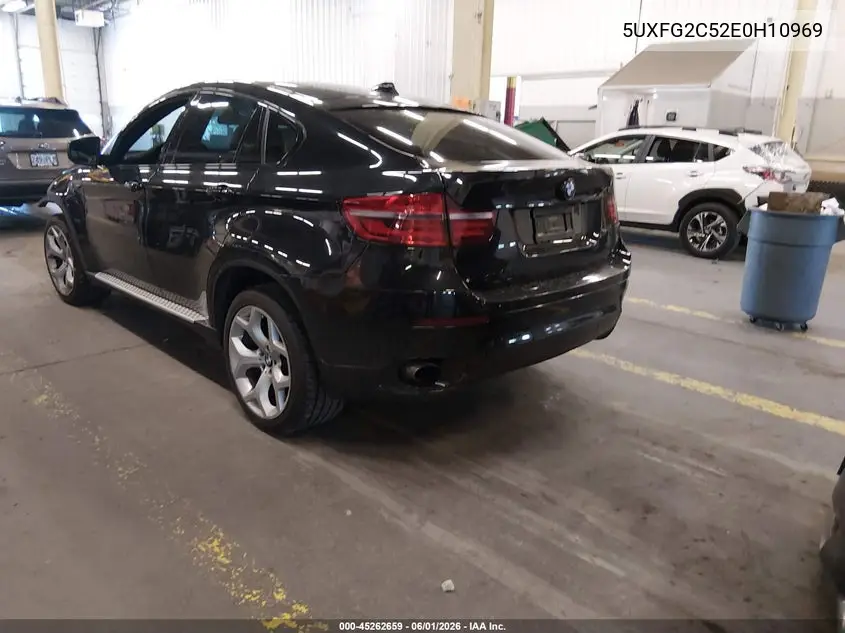 2014 BMW X6 xDrive35I VIN: 5UXFG2C52E0H10969 Lot: 45262659