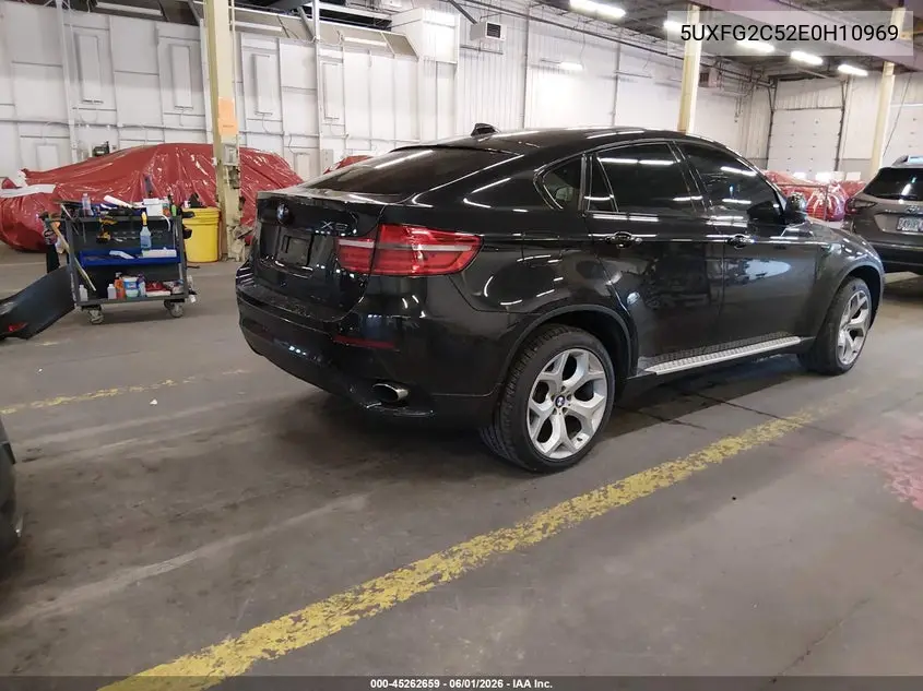 2014 BMW X6 xDrive35I VIN: 5UXFG2C52E0H10969 Lot: 45262659