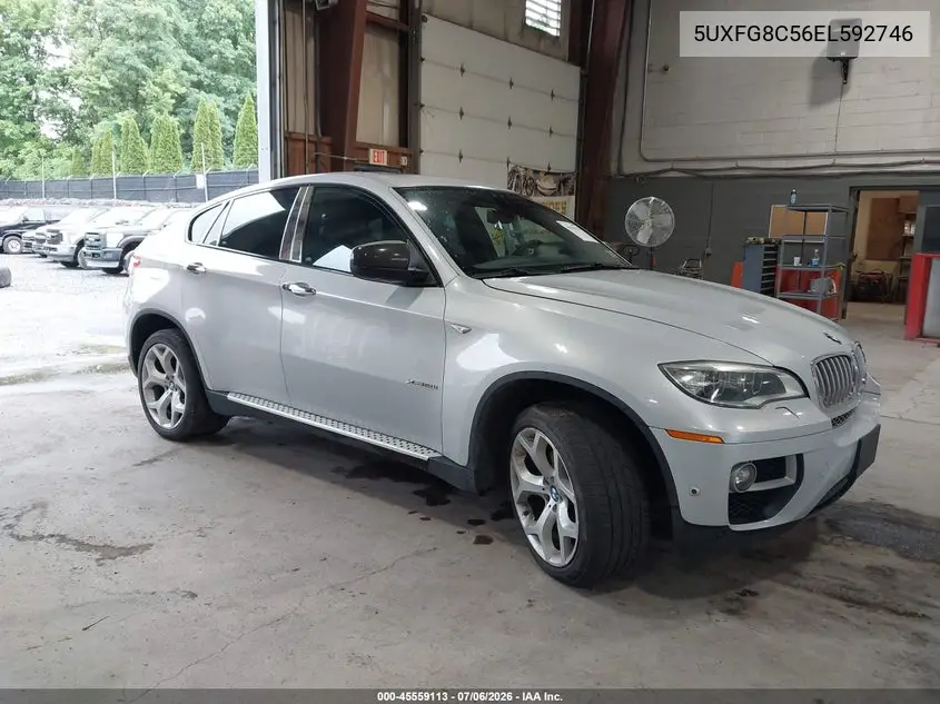 2014 BMW X6 xDrive50I VIN: 5UXFG8C56EL592746 Lot: 45559113