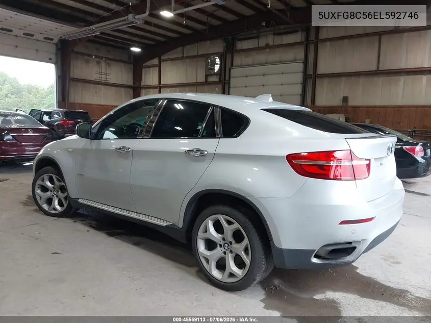 2014 BMW X6 xDrive50I VIN: 5UXFG8C56EL592746 Lot: 45559113