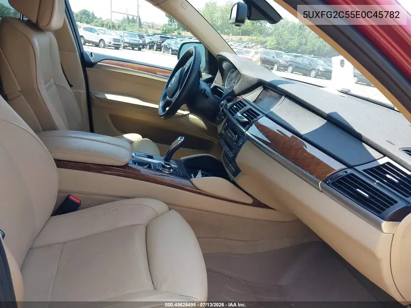 2014 BMW X6 xDrive35I VIN: 5UXFG2C55E0C45782 Lot: 45626495