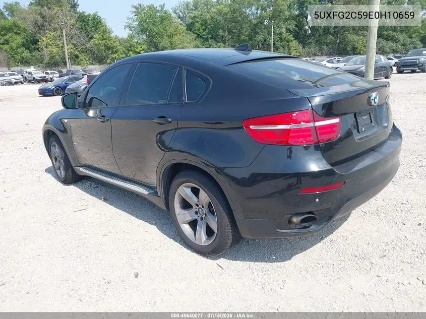 2014 BMW X6 xDrive35I VIN: 5UXFG2C59E0H10659 Lot: 45640077