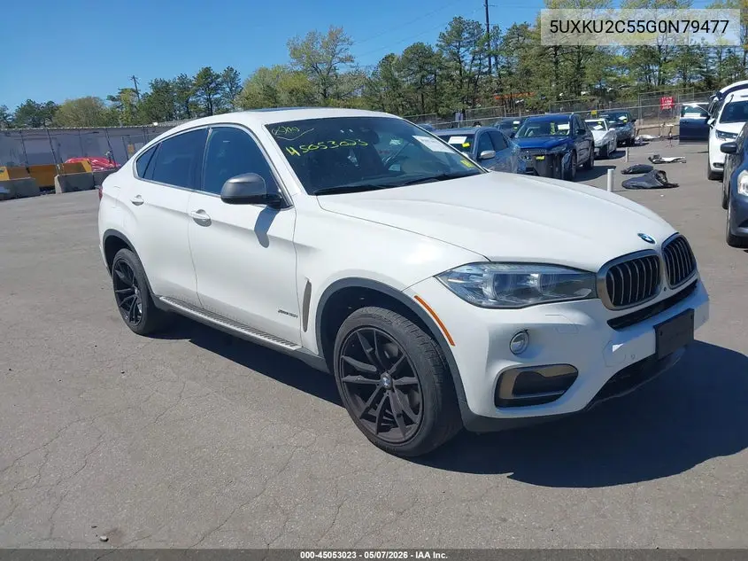 2016 BMW X6 xDrive35I VIN: 5UXKU2C55G0N79477 Lot: 45053023