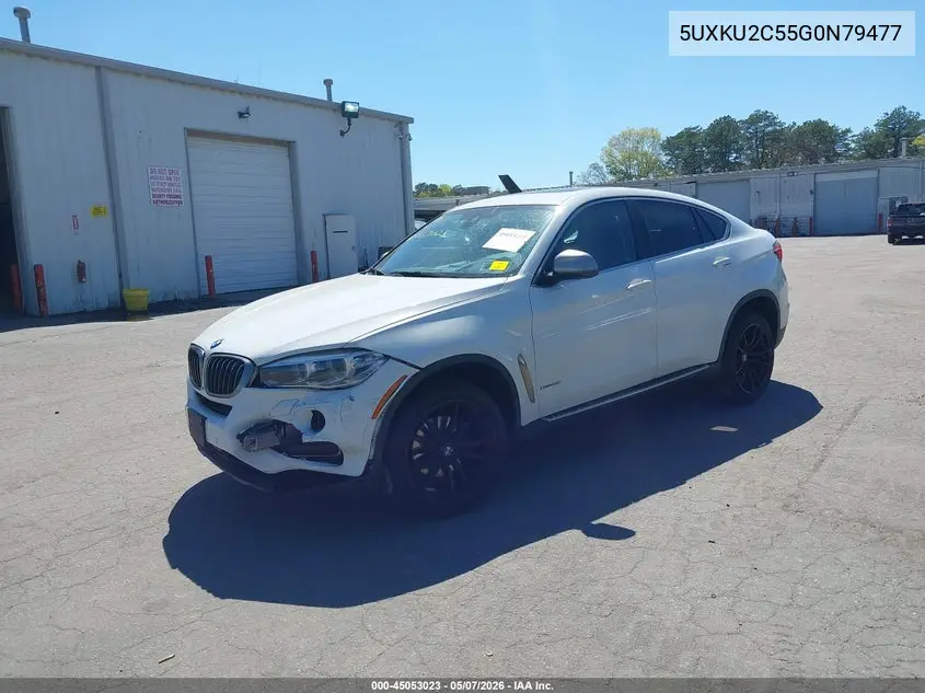 2016 BMW X6 xDrive35I VIN: 5UXKU2C55G0N79477 Lot: 45053023