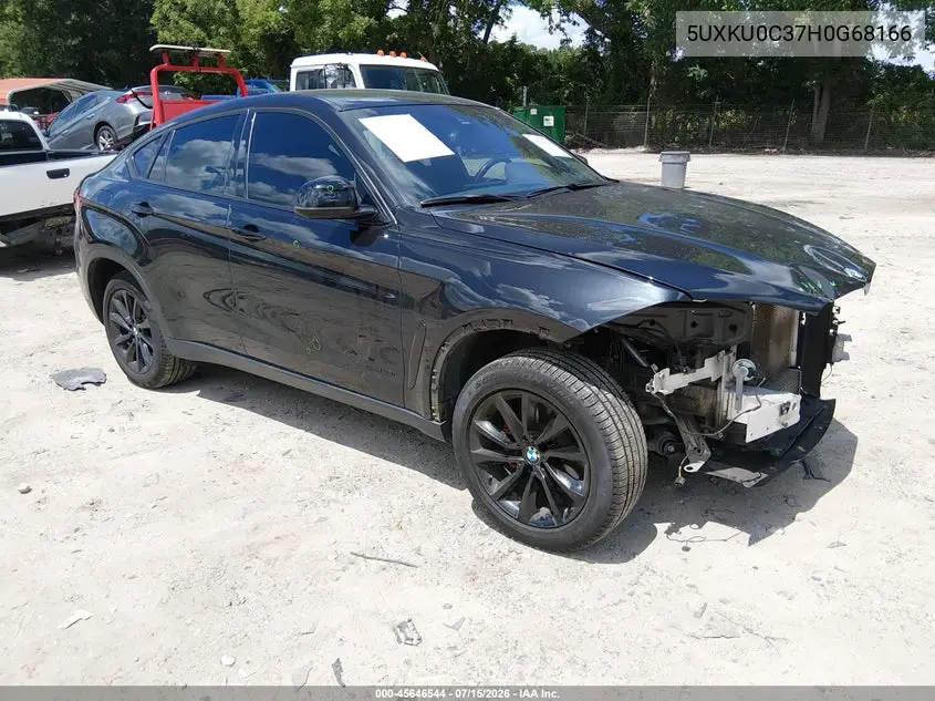 2017 BMW X6 Sdrive35I VIN: 5UXKU0C37H0G68166 Lot: 45646544