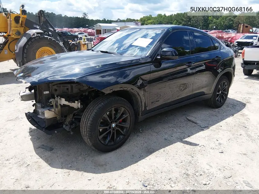 2017 BMW X6 Sdrive35I VIN: 5UXKU0C37H0G68166 Lot: 45646544