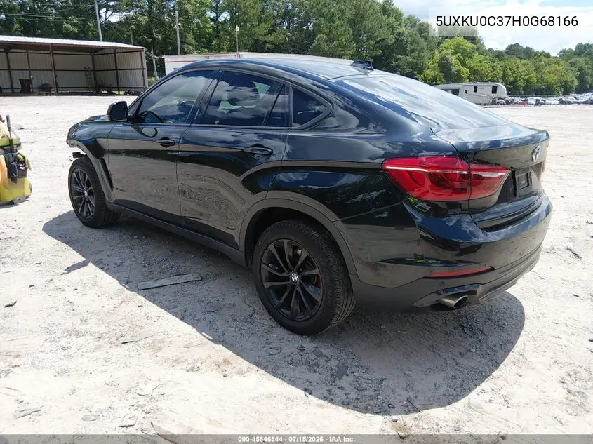 2017 BMW X6 Sdrive35I VIN: 5UXKU0C37H0G68166 Lot: 45646544