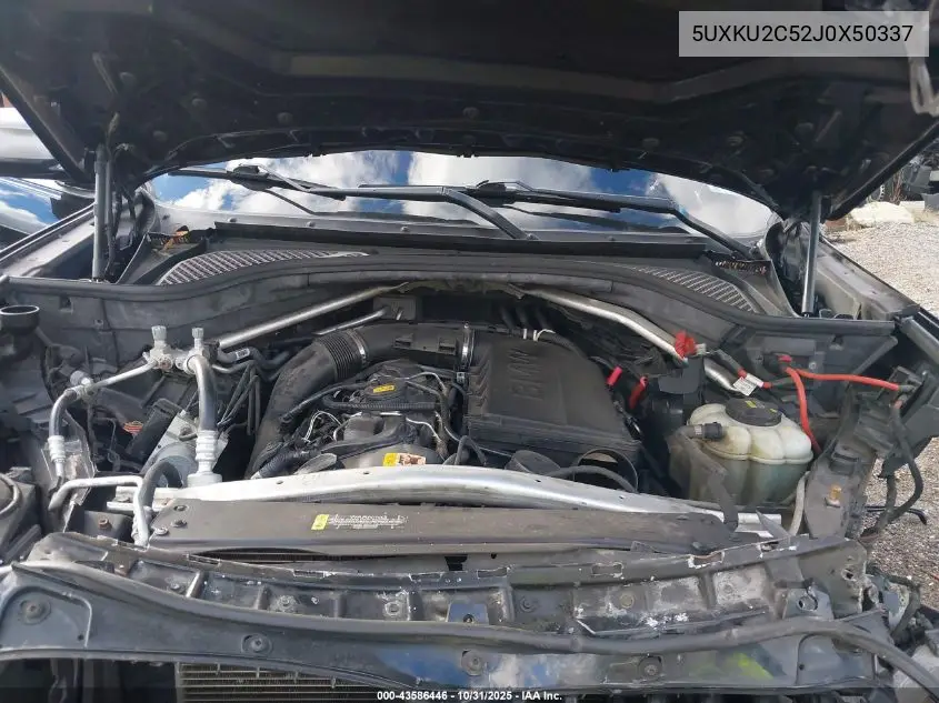 5UXKU2C52J0X50337 2018 BMW X6