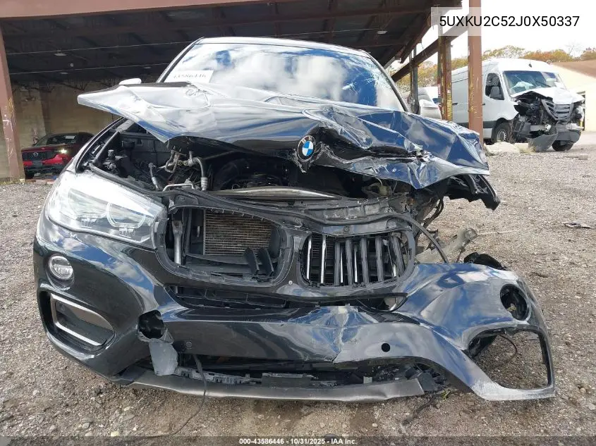 5UXKU2C52J0X50337 2018 BMW X6
