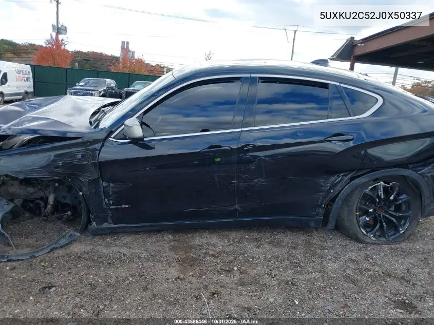 5UXKU2C52J0X50337 2018 BMW X6
