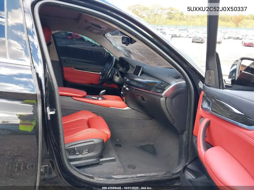 5UXKU2C52J0X50337 2018 BMW X6