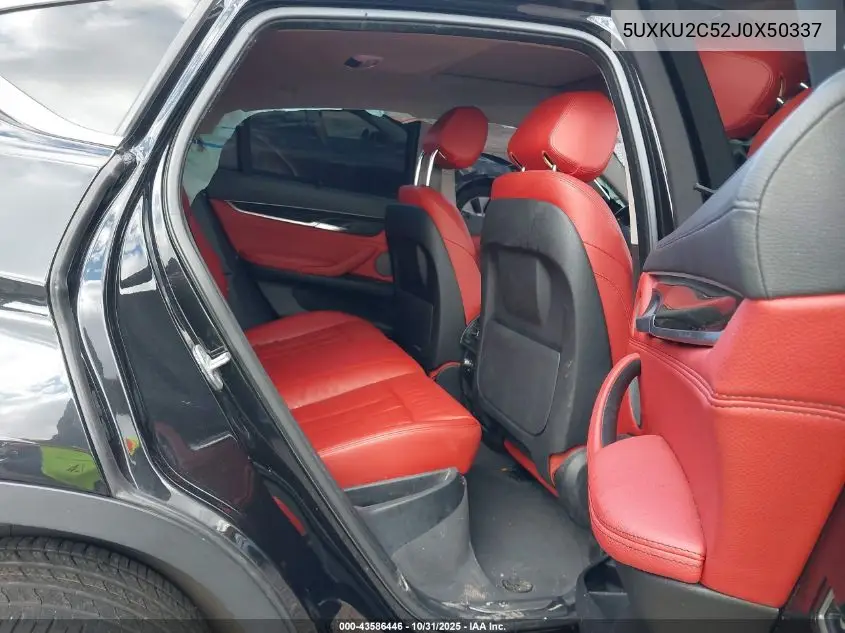 5UXKU2C52J0X50337 2018 BMW X6