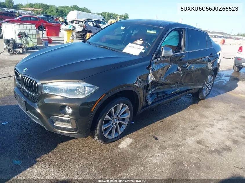 2018 BMW X6 xDrive50I VIN: 5UXKU6C56J0Z66523 Lot: 45088599