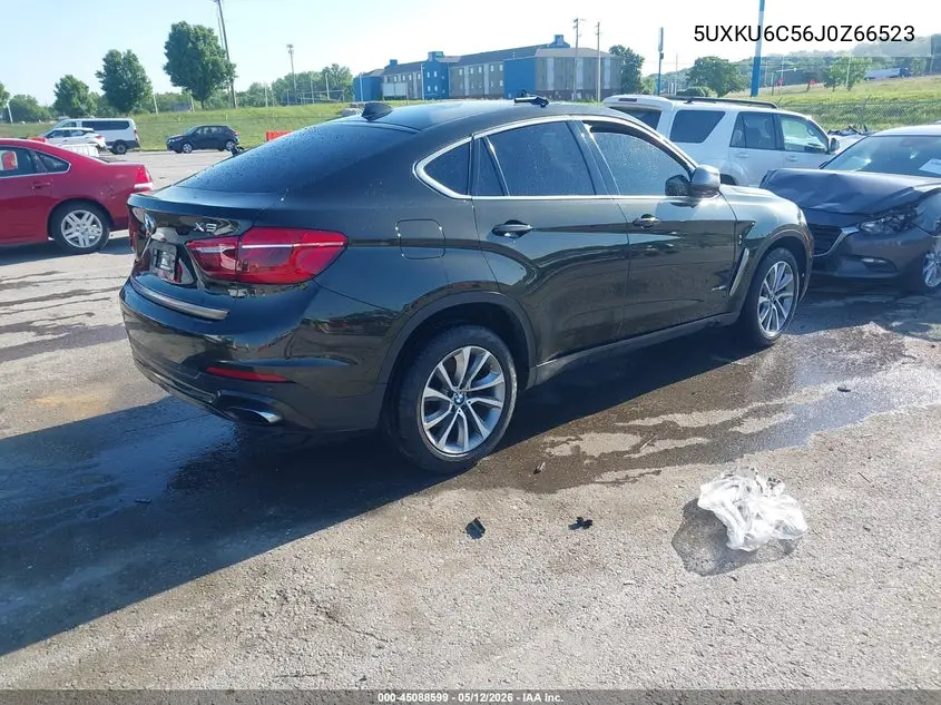2018 BMW X6 xDrive50I VIN: 5UXKU6C56J0Z66523 Lot: 45088599