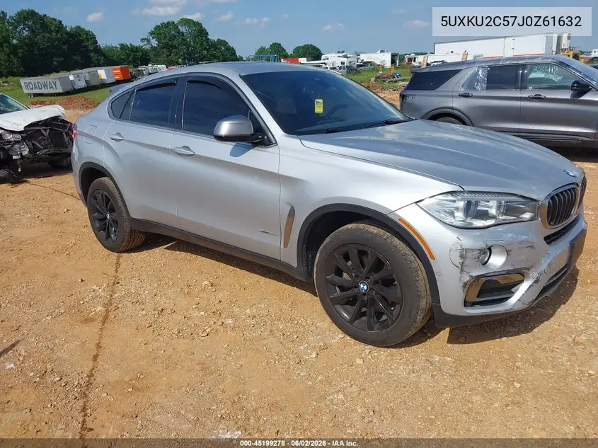 2018 BMW X6 xDrive35I VIN: 5UXKU2C57J0Z61632 Lot: 45199278