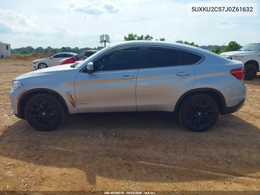 2018 BMW X6 xDrive35I VIN: 5UXKU2C57J0Z61632 Lot: 45199278