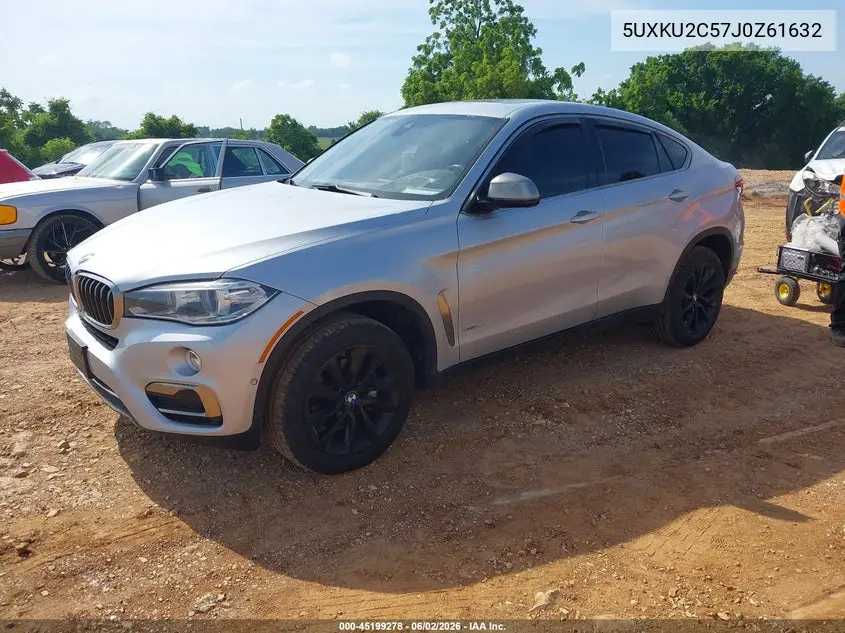2018 BMW X6 xDrive35I VIN: 5UXKU2C57J0Z61632 Lot: 45199278