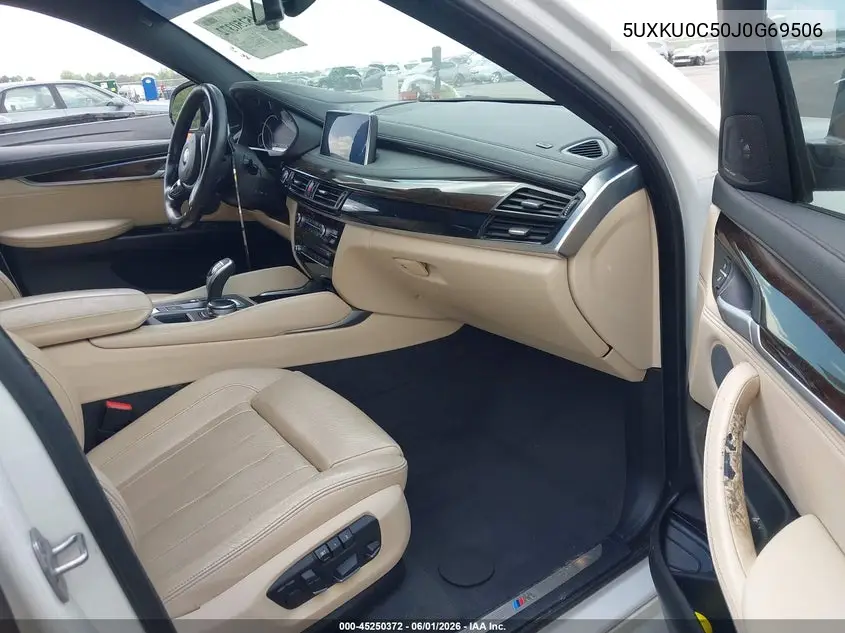2018 BMW X6 Sdrive35I VIN: 5UXKU0C50J0G69506 Lot: 45250372