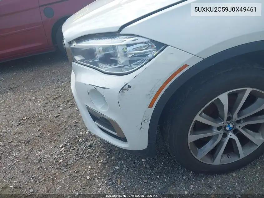 2018 BMW X6 xDrive35I VIN: 5UXKU2C59J0X49461 Lot: 45614276