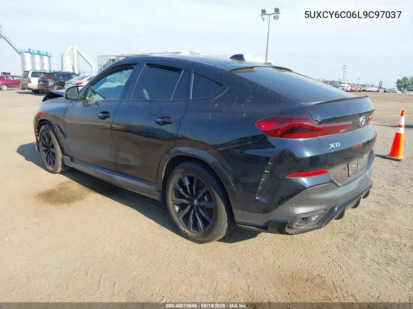 2020 BMW X6 xDrive40I VIN: 5UXCY6C06L9C97037 Lot: 45078846