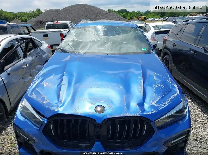 2020 BMW X6 xDrive40I VIN: 5UXCY6C07L9C66010 Lot: 45268613