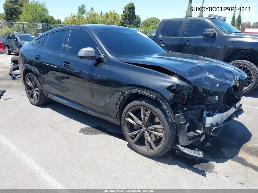 2023 BMW X6 M50I VIN: 5UXCY8C01P9P14241 Lot: 45251523
