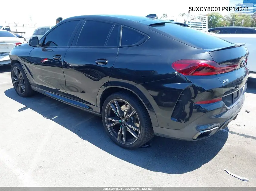 2023 BMW X6 M50I VIN: 5UXCY8C01P9P14241 Lot: 45251523