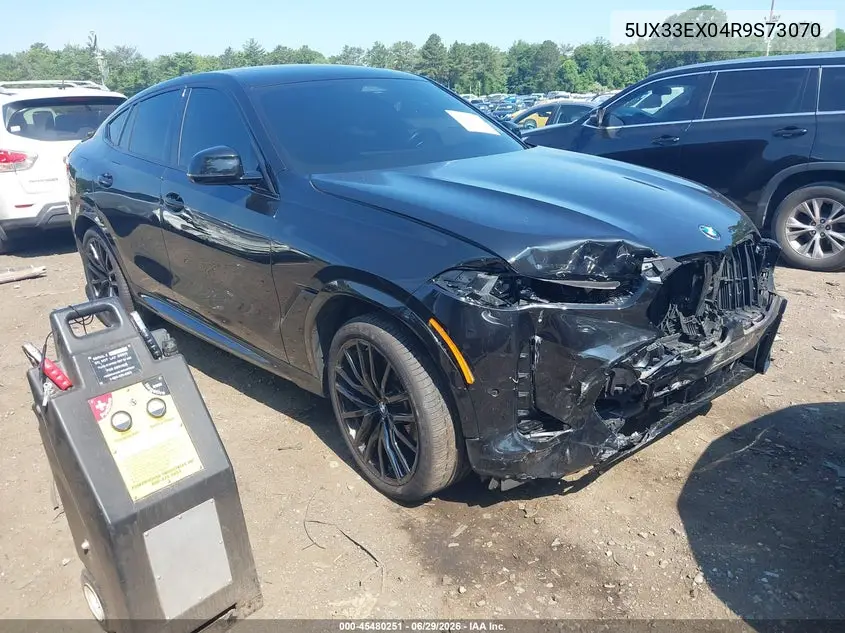 2024 BMW X6 xDrive40I VIN: 5UX33EX04R9S73070 Lot: 45480251
