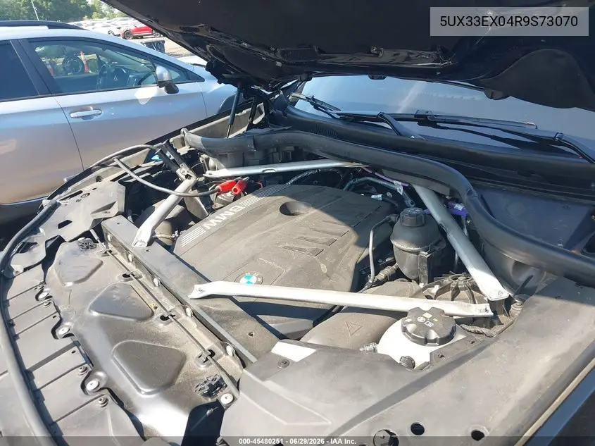 2024 BMW X6 xDrive40I VIN: 5UX33EX04R9S73070 Lot: 45480251