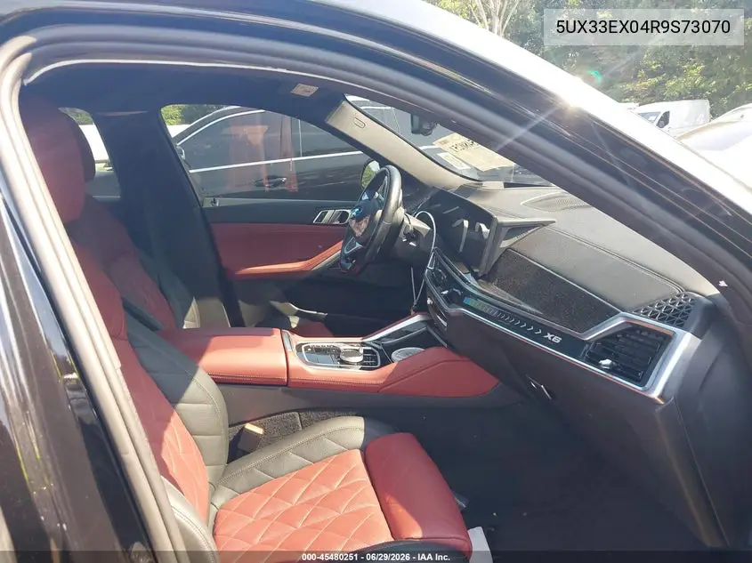 2024 BMW X6 xDrive40I VIN: 5UX33EX04R9S73070 Lot: 45480251