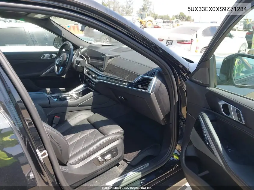 2025 BMW X6 xDrive40I VIN: 5UX33EX0XS9Z71284 Lot: 45184393