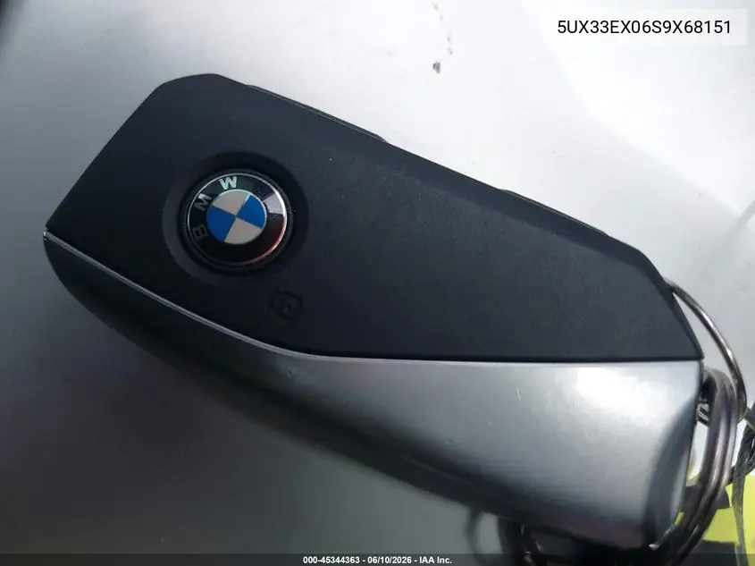 2025 BMW X6 xDrive40I VIN: 5UX33EX06S9X68151 Lot: 45344363
