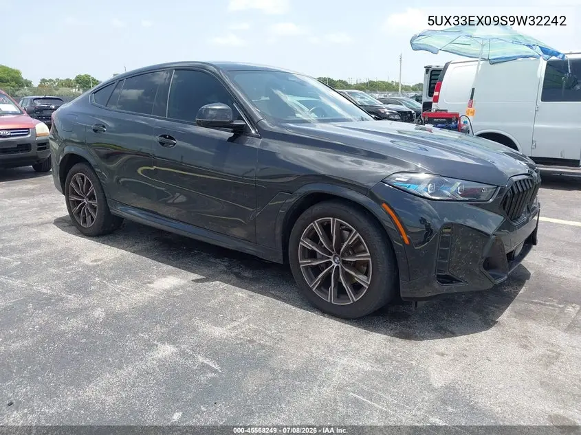 2025 BMW X6 xDrive40I VIN: 5UX33EX09S9W32242 Lot: 45568249