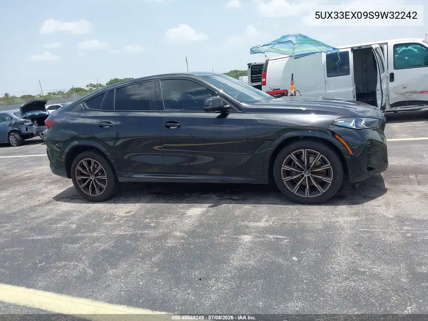 2025 BMW X6 xDrive40I VIN: 5UX33EX09S9W32242 Lot: 45568249