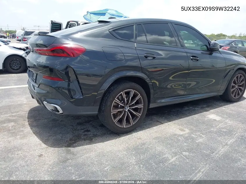 2025 BMW X6 xDrive40I VIN: 5UX33EX09S9W32242 Lot: 45568249
