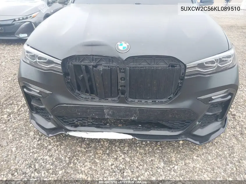 2019 BMW X7 xDrive40I VIN: 5UXCW2C56KL089510 Lot: 45515702