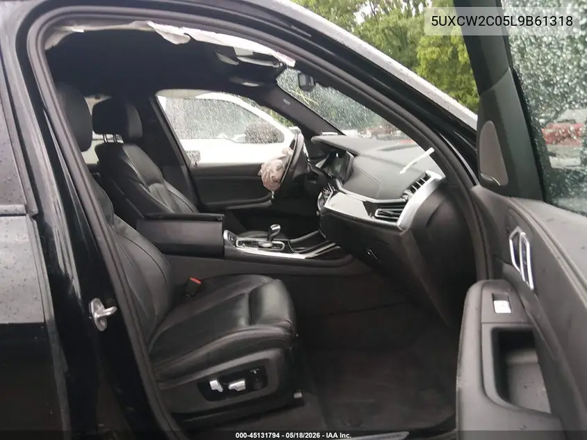 2020 BMW X7 xDrive40I VIN: 5UXCW2C05L9B61318 Lot: 45131794