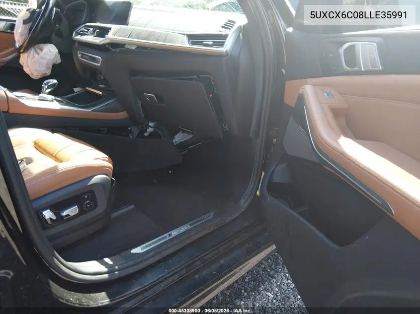 2020 BMW X7 M50I VIN: 5UXCX6C08LLE35991 Lot: 45308900