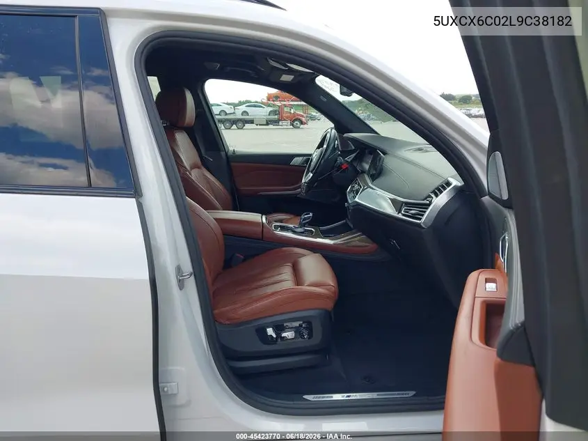 2020 BMW X7 M50I VIN: 5UXCX6C02L9C38182 Lot: 45423770