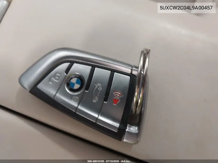 2020 BMW X7 xDrive40I VIN: 5UXCW2C04L9A00457 Lot: 45610109